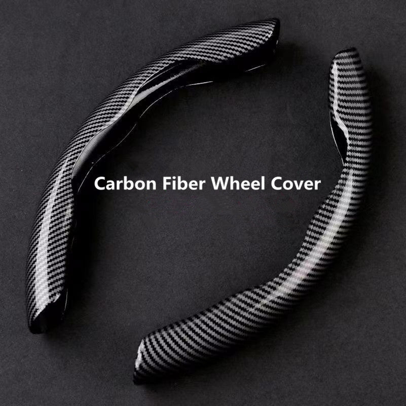 A New Steering Wheel Cover Made of Carbon Fiber That Is Safe And Provides a Non-Slip Grip