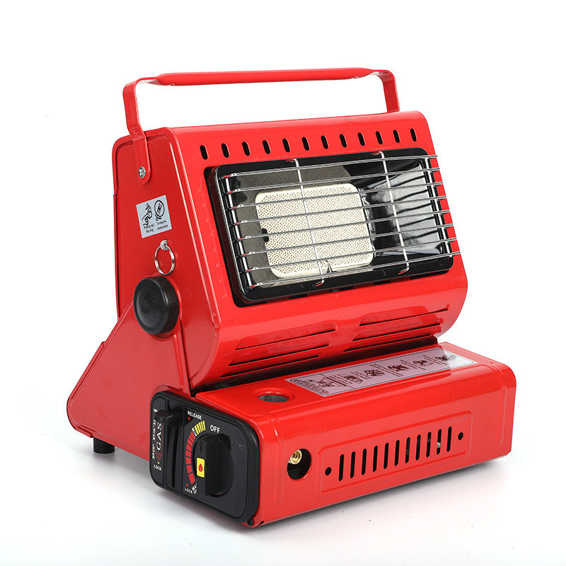 Portable Dual-Use Liquefied Gas Mini Tent Heater Fireplace - Stay Warm Outdoors