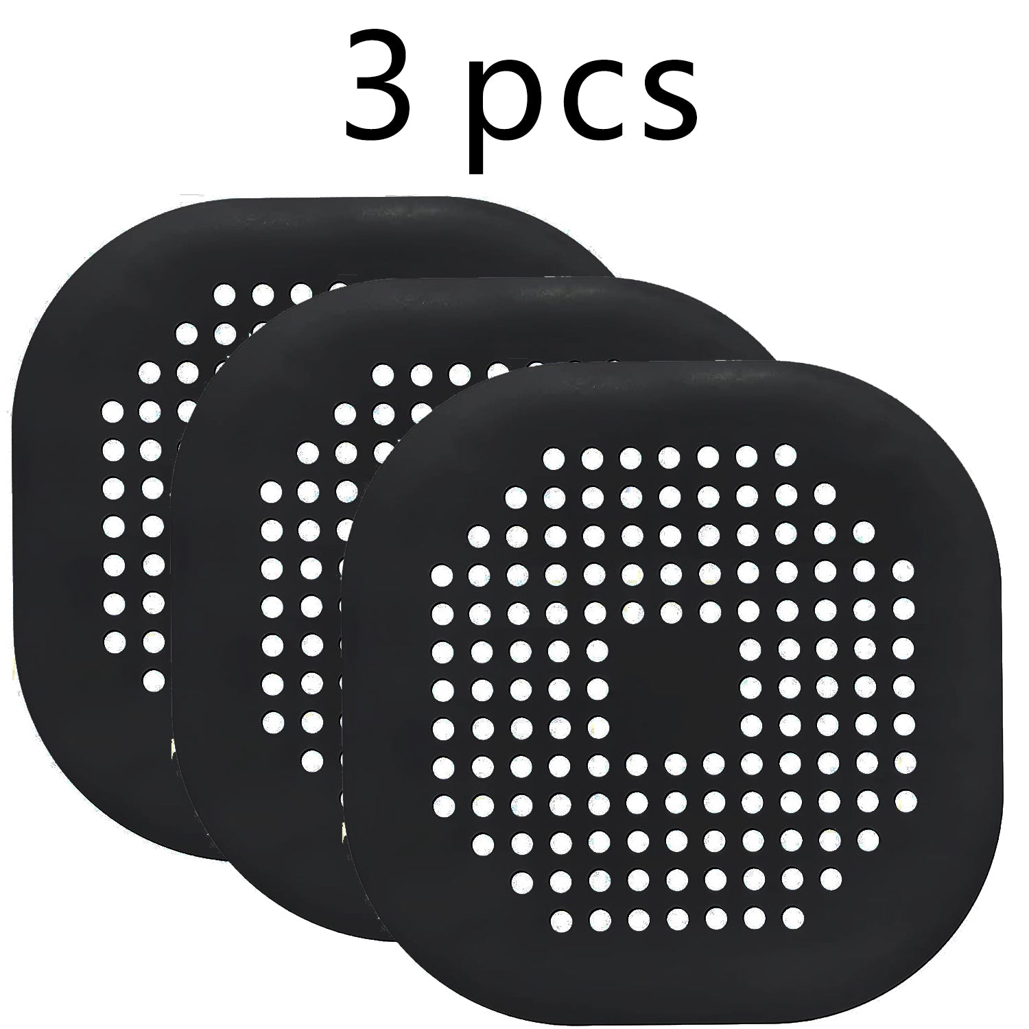 5pcs/3pcs/1pc Silicone Hair Filter | Bathtub and Shower Floor Drain Plug, Kitchen Deodorant Plug, Anti-Clogging Sink Filter