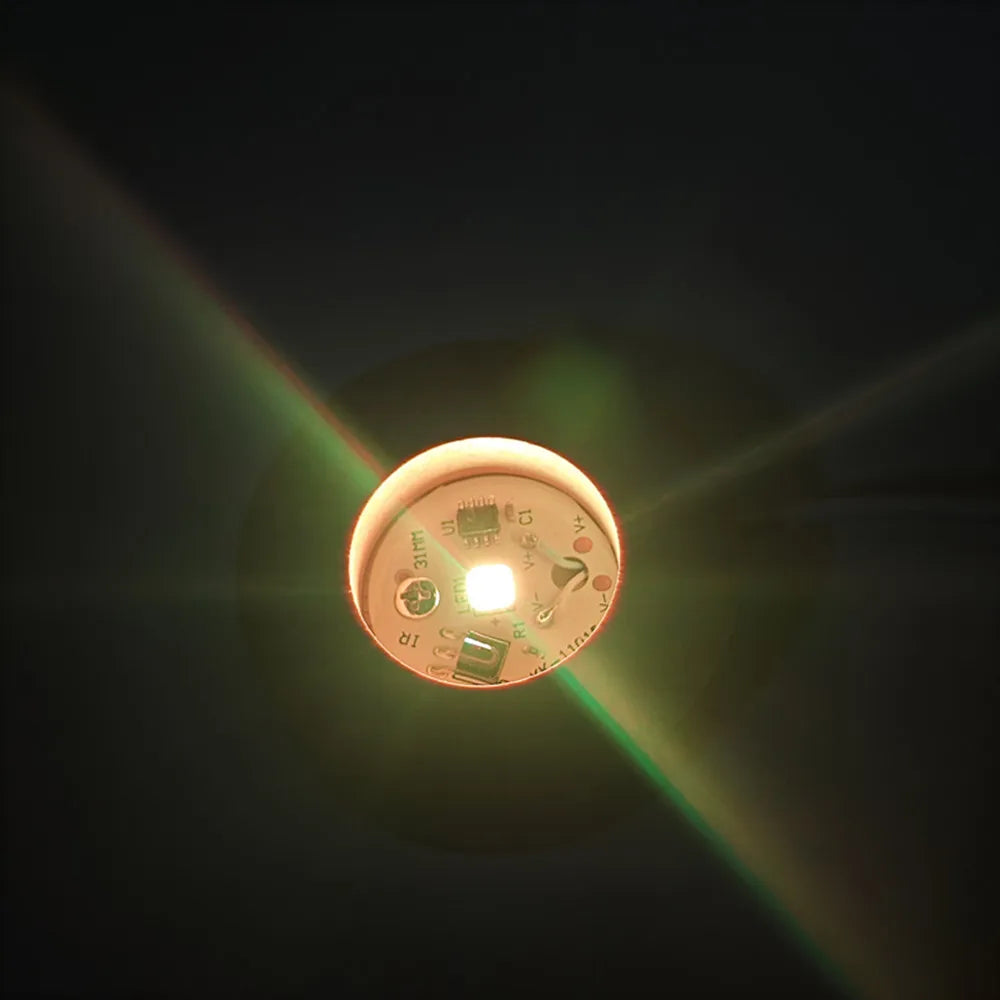 Hot 6cm 3D Crystal Ball Stitch 16 colors can be remotely controlled Crystal Planet Night Light Laser Carving Children's Gifts