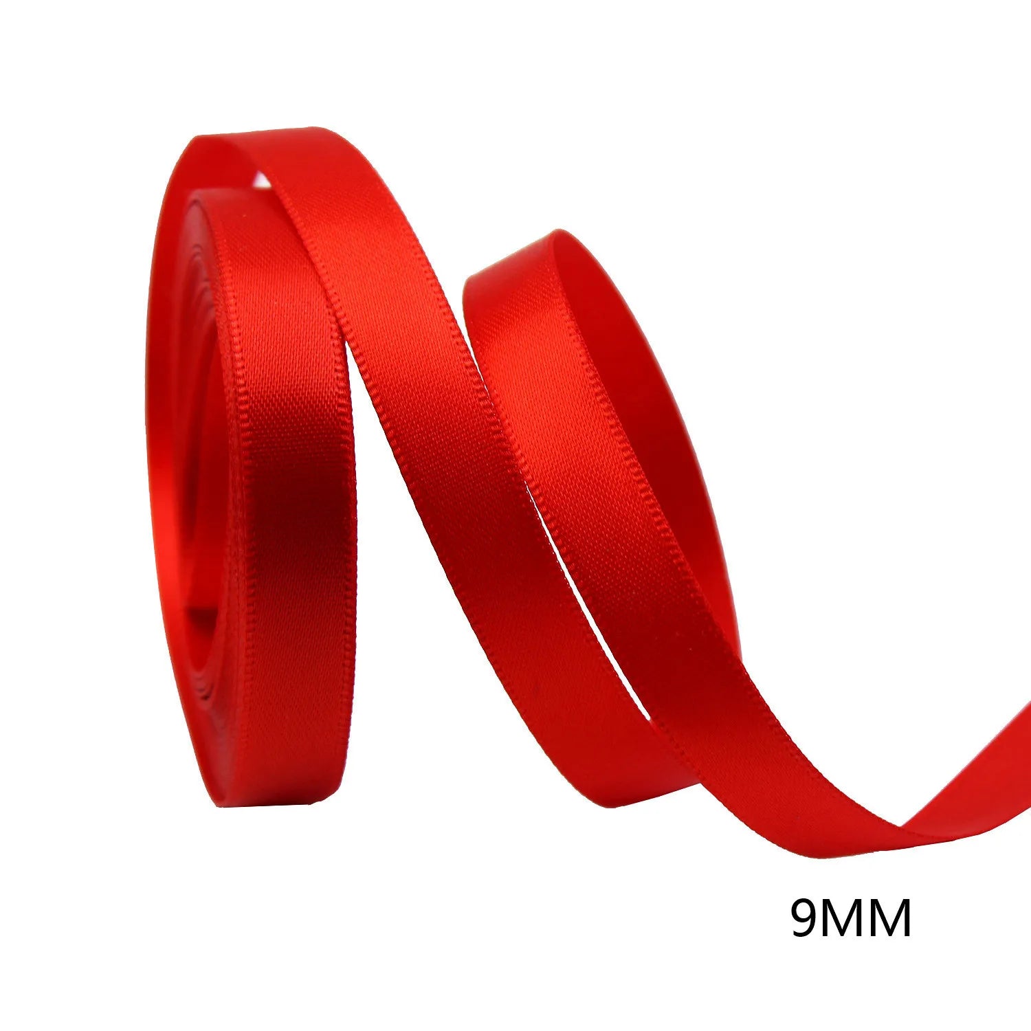 5Yards Red Love Printed Ribbon Wedding Tanabata Gift Wrap Rope Valentine's Day Red Jacquard Ribbon DIY Handmade Ribbon
