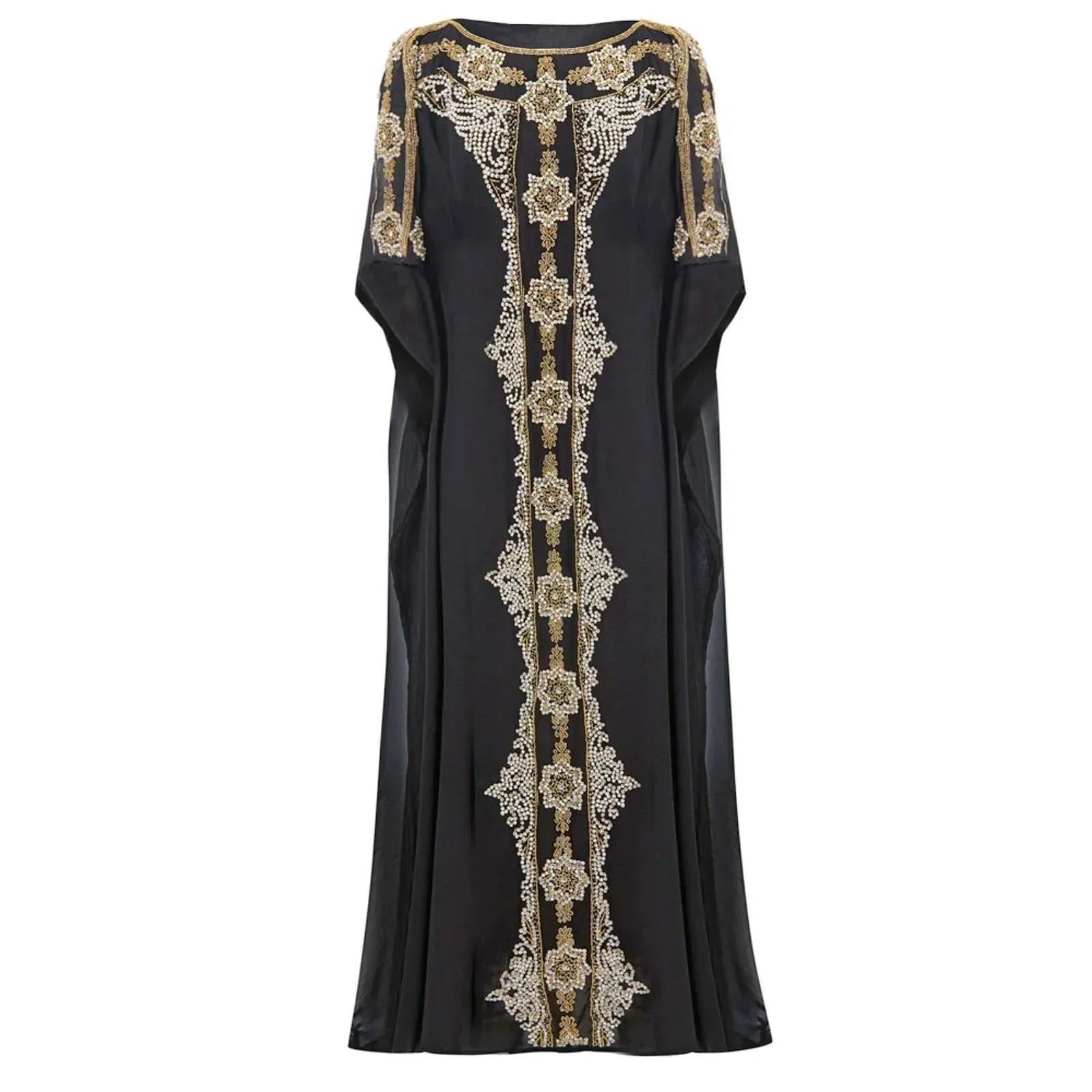 Female Dresses Outfits Women'S Muslim Dress V Neck Dress Full Length Kaftan Daily Casual Dress Vestidos De Fiesta Elegantes 2025