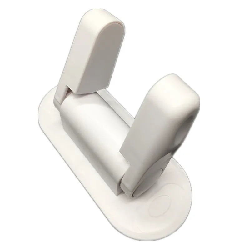 Universal Door Lever Lock Child Baby Safety Lock Rotation Proof Professional Door Adhesive Security Latch Multi-functional (Safety)