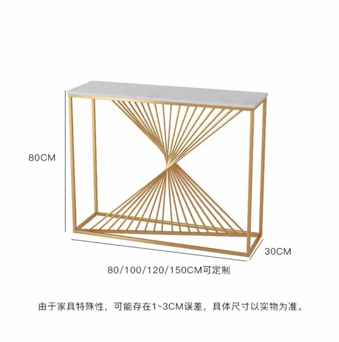 Entryways Simple Console Table Modern Hallway Marble Glam Console Table Aesthetic Beauty Tisch Wohnzimer Home Furniture