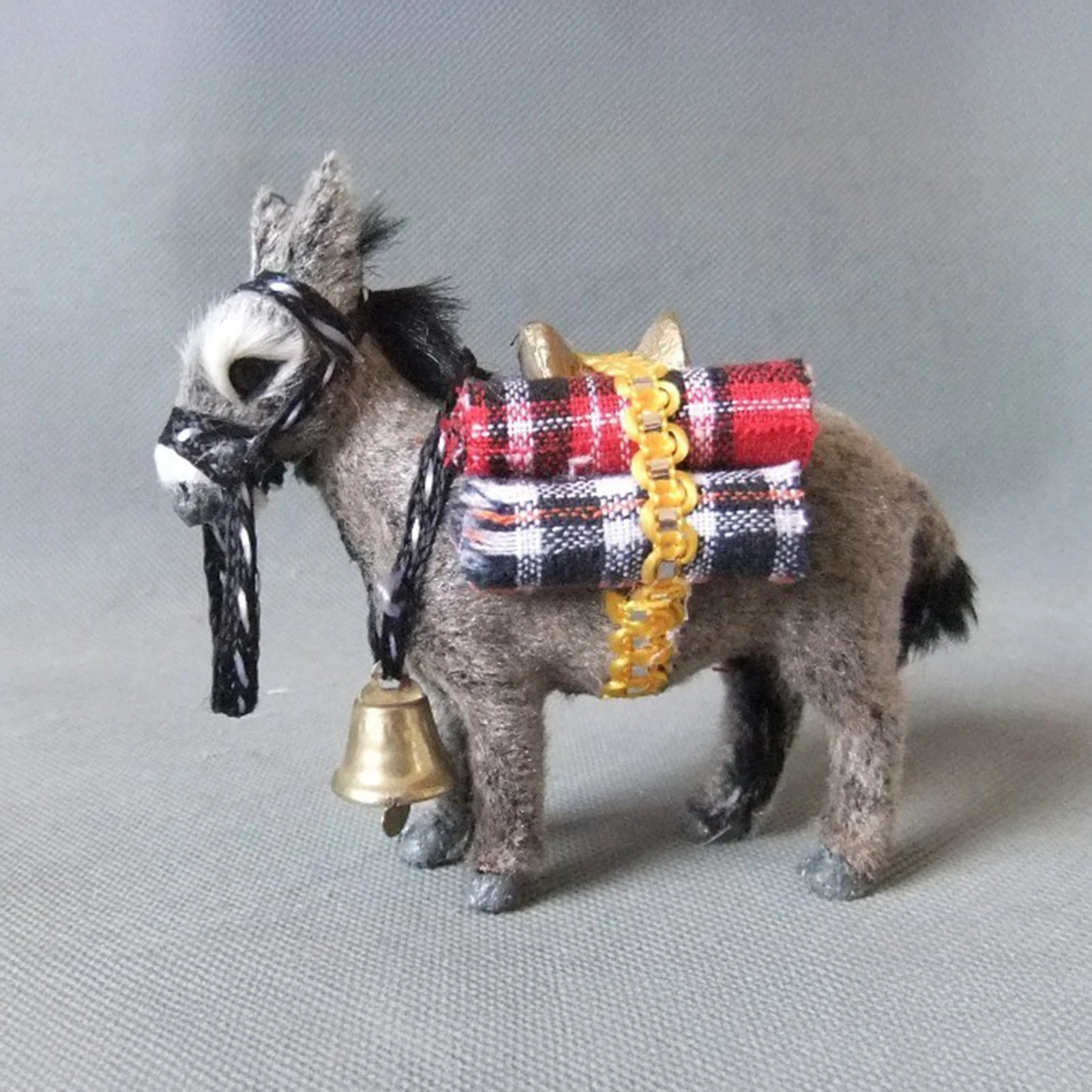 Mini Simulation Animal Model With Realistic Faux Fur Craftsmanship For Home And Office Decor Small Cute Fur Animal Doll Gift