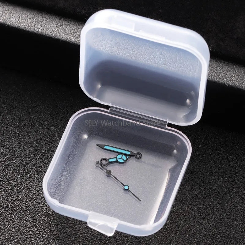 Watches Pointers Green Luminous Watch Hands for Automatic Movement for NH35/NH36/4R/7S Mercedes Style Watch Needles Accessories