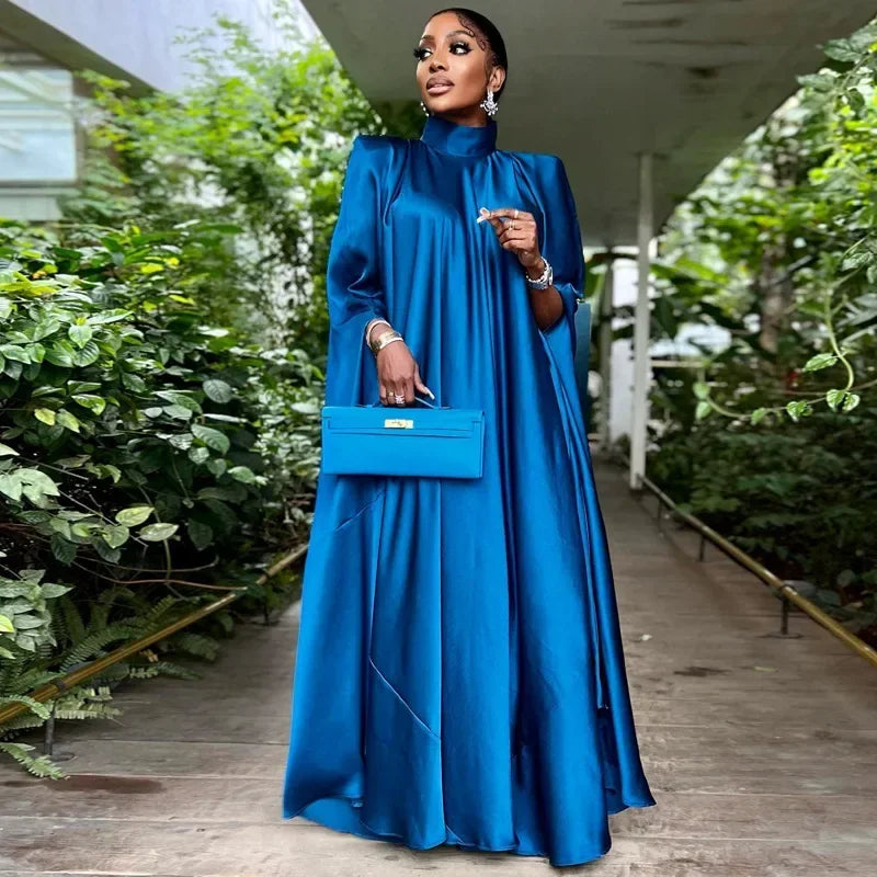 African Dresses for Women Robe Africaine Femme Fashion Style Ankara Outfits Abayas Kaftan Boubou Party Gowns