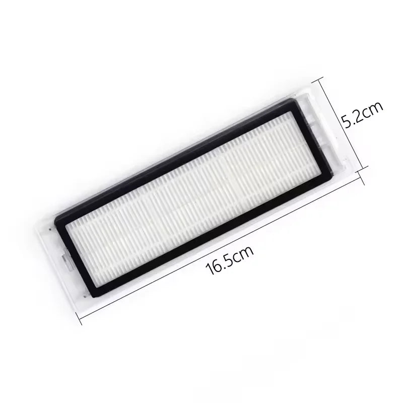 Hepa Filter For Xiaomi Mi Robot Vacuum Cleaner 1st gen / 2 / 1S, SDJQR01RR SDJQR02RR SDJQR03RR Roborock E4 E5 S4 Max Main Brush