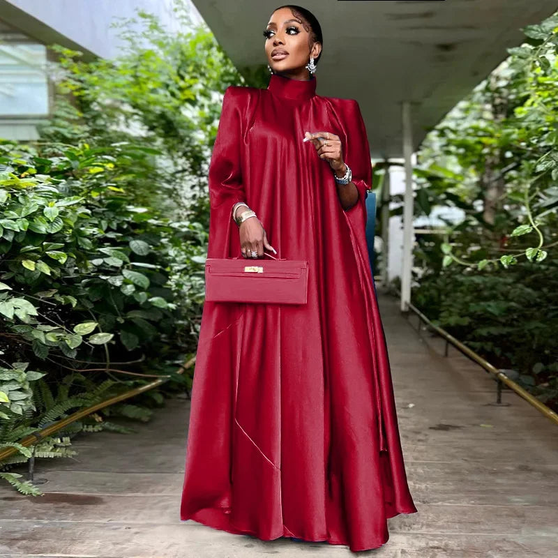 African Dresses for Women Robe Africaine Femme Fashion Style Ankara Outfits Abayas Kaftan Boubou Party Gowns