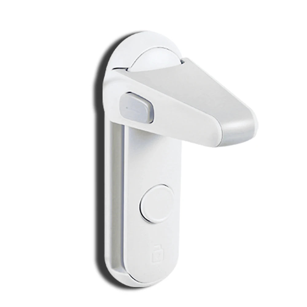 Baby Proofing Door Handle Lock, Childproof Door Knob Lock, Easy to Install & Use Door Lever Lock for Home Safety