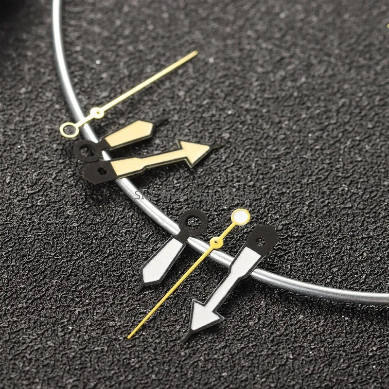 Watches Pointers Green Luminous Watch Hands for Automatic Movement for NH35/NH36/4R/7S Mercedes Style Watch Needles Accessories