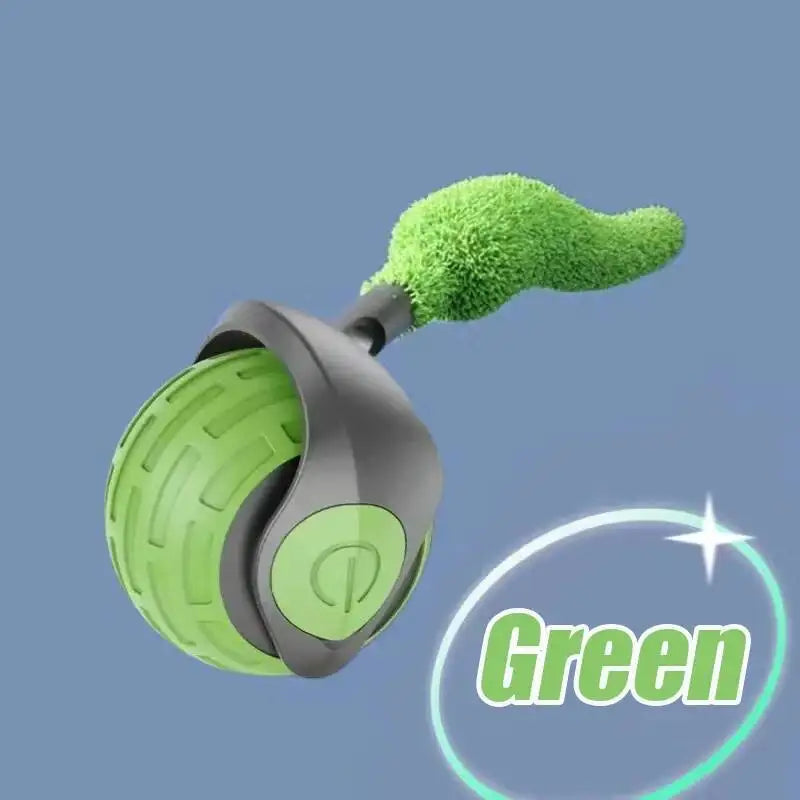 Smart Cat Toys Ball Automatic Interactive Pets Electric Rolling Teaser USB Rechargeable Kitty Moving Bouncing Ball Birthday Gift
