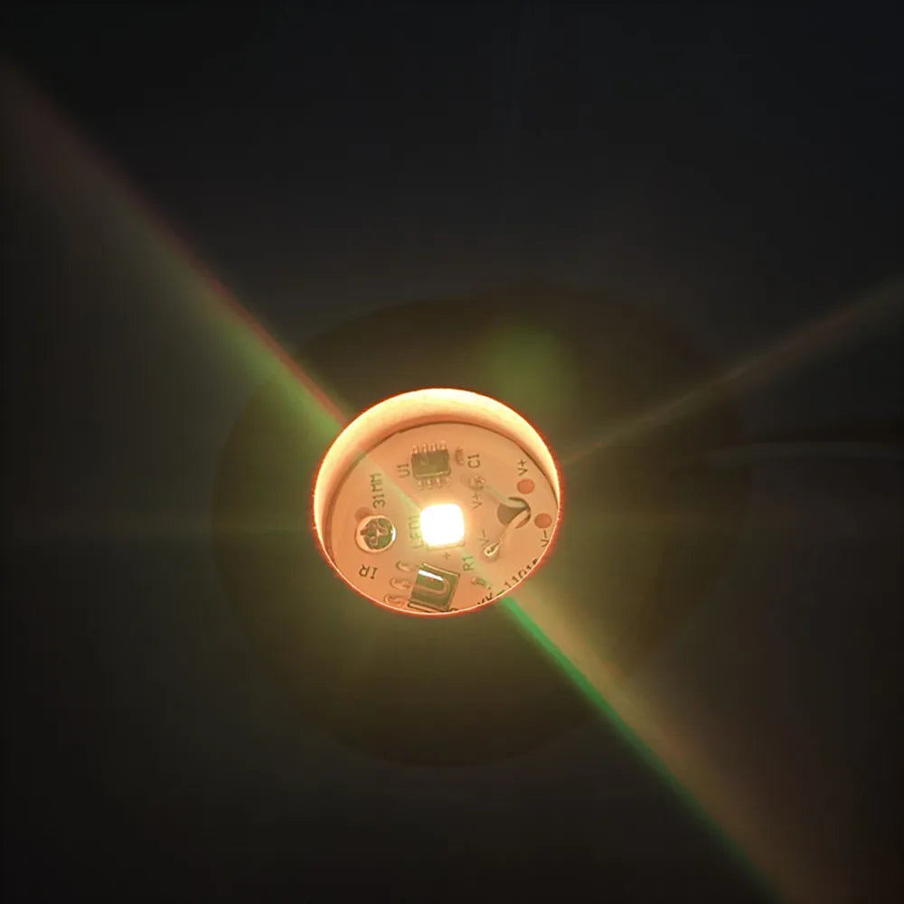 Hot 6cm 3D Crystal Ball Stitch 16 colors can be remotely controlled Crystal Planet Night Light Laser Carving Children's Gifts