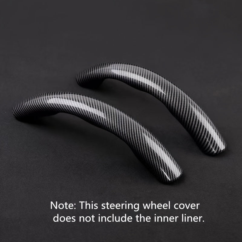 A New Steering Wheel Cover Made of Carbon Fiber That Is Safe And Provides a Non-Slip Grip