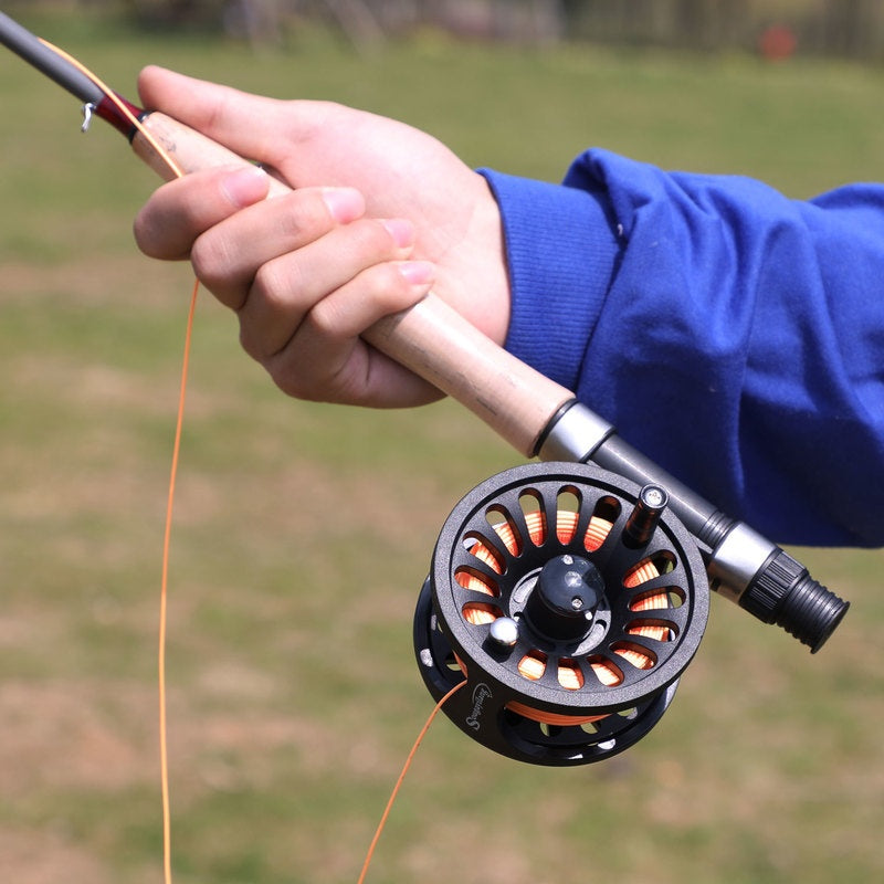 Sougayilang Fly Fishing Rod Reel Set Fly Fishing Pole with Reel Combo Fly Tackle
