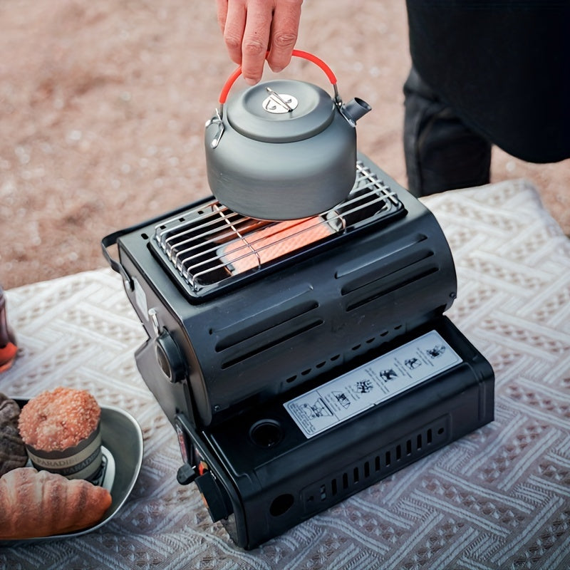Portable Dual-Use Liquefied Gas Mini Tent Heater Fireplace - Stay Warm Outdoors