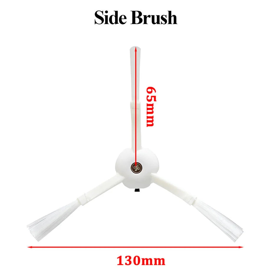 Hepa Filter For Xiaomi Mi Robot Vacuum Cleaner 1st gen / 2 / 1S, SDJQR01RR SDJQR02RR SDJQR03RR Roborock E4 E5 S4 Max Main Brush
