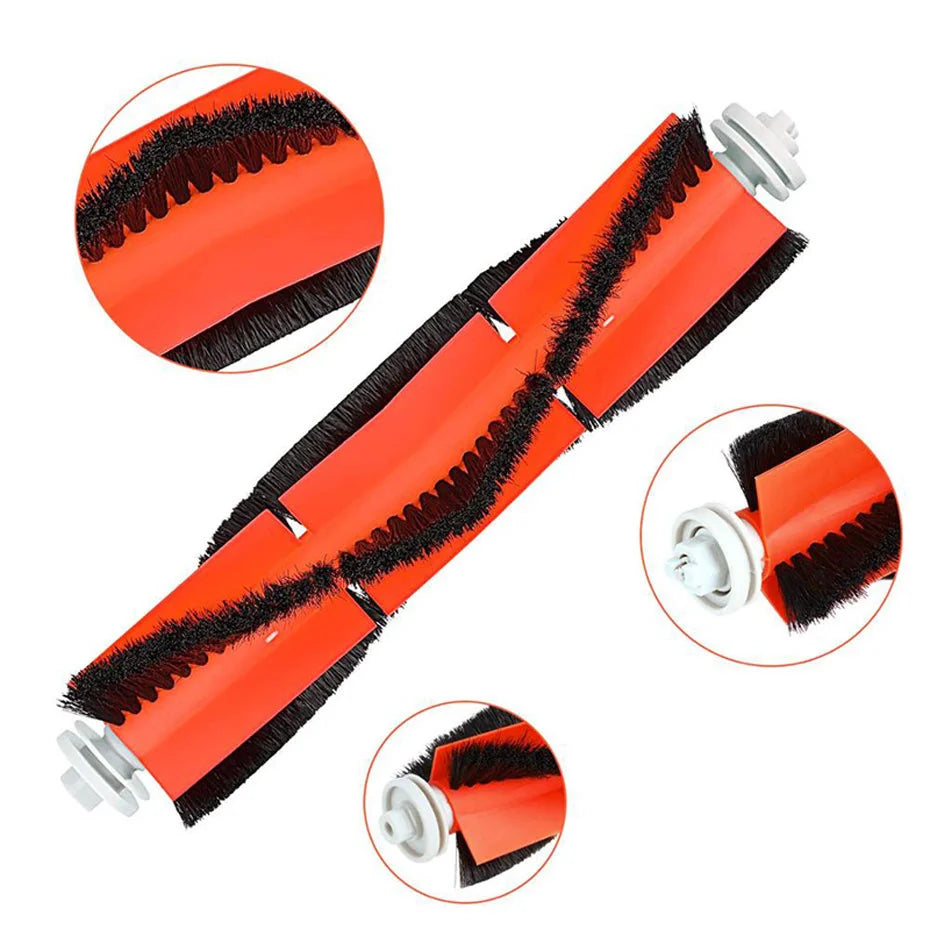 Hepa Filter For Xiaomi Mi Robot Vacuum Cleaner 1st gen / 2 / 1S, SDJQR01RR SDJQR02RR SDJQR03RR Roborock E4 E5 S4 Max Main Brush