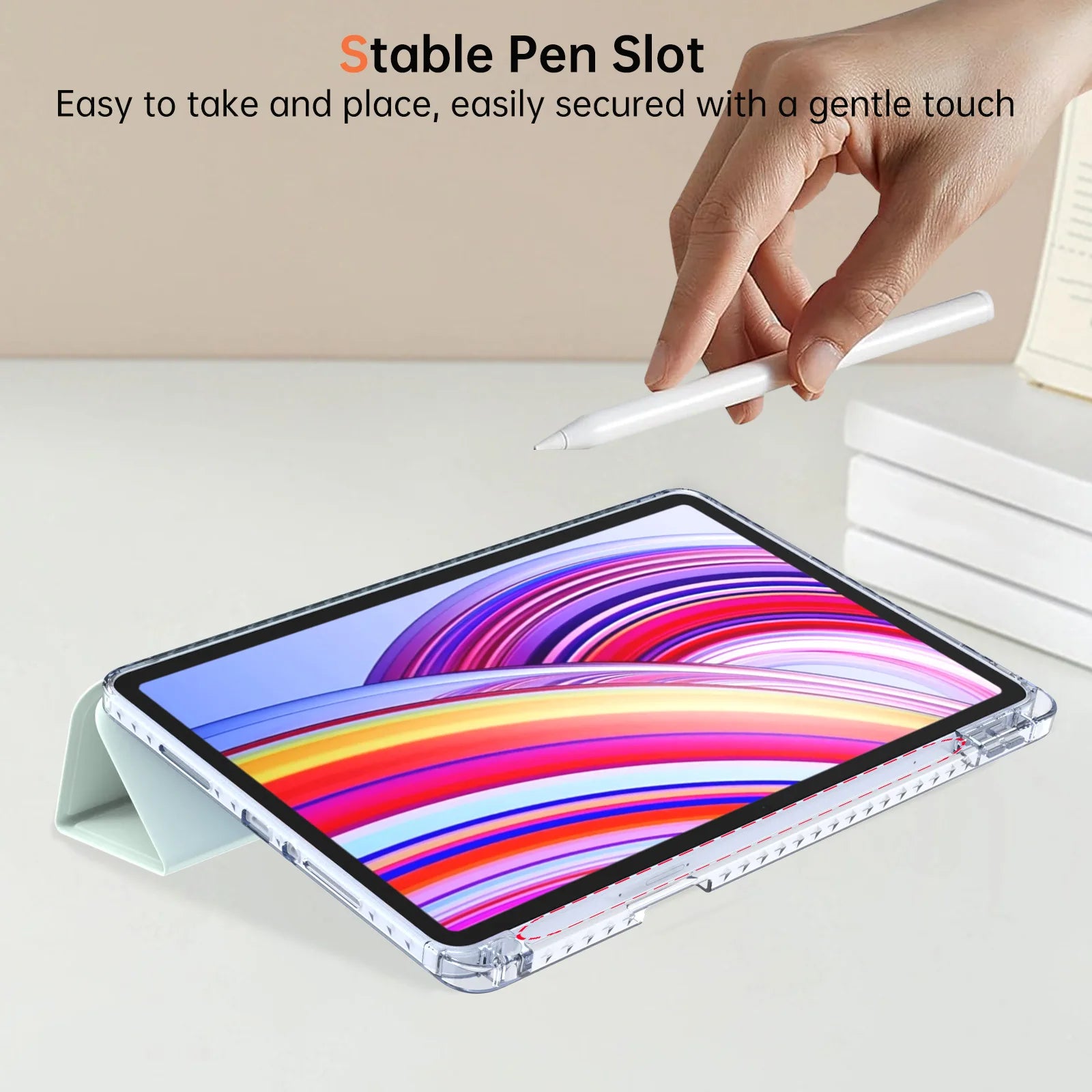 For Xiaomi Redmi Pad 2 Pro 2025 Tri-Folding Flip Case For Redmi Pad Pro Case 12.1 inch 2024 Poco Pad 12 1 with Auto Sleep Cover