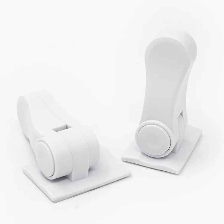 Universal Door Lever Lock Child Baby Safety Lock Rotation Proof Professional Door Adhesive Security Latch Multi-functional (Safety)