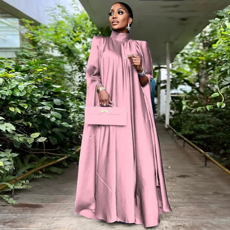 African Dresses for Women Robe Africaine Femme  Fashion Style Ankara Outfits Abayas Kaftan Boubou Party Gowns