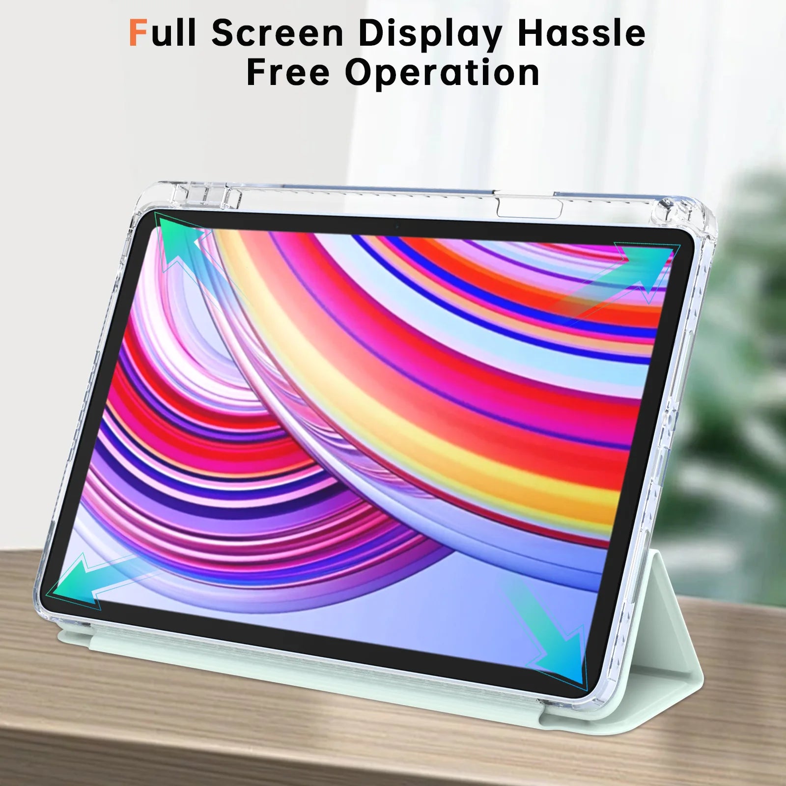 For Xiaomi Redmi Pad 2 Pro 2025 Tri-Folding Flip Case For Redmi Pad Pro Case 12.1 inch 2024 Poco Pad 12 1 with Auto Sleep Cover
