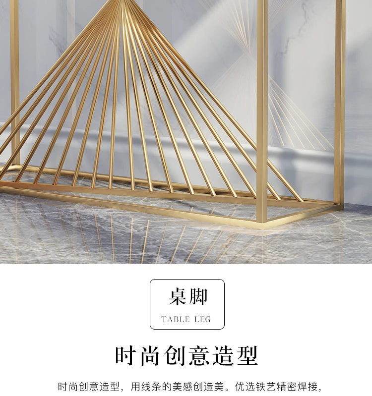 Entryways Simple Console Table Modern Hallway Marble Glam Console Table Aesthetic Beauty Tisch Wohnzimer Home Furniture