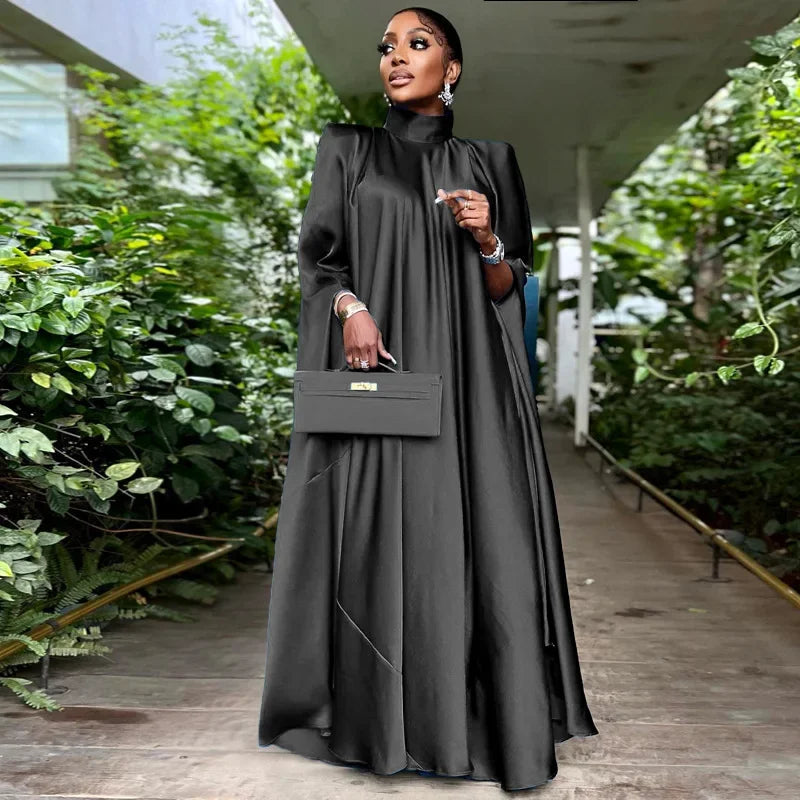 African Dresses for Women Robe Africaine Femme  Fashion Style Ankara Outfits Abayas Kaftan Boubou Party Gowns