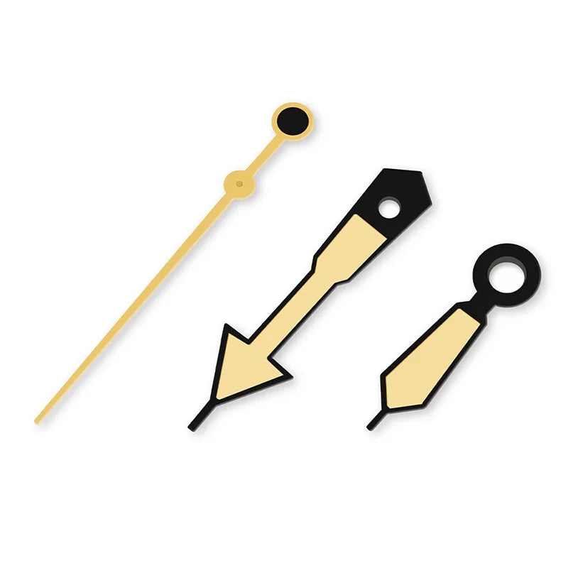 Watches Pointers Green Luminous Watch Hands for Automatic Movement for NH35/NH36/4R/7S Mercedes Style Watch Needles Accessories