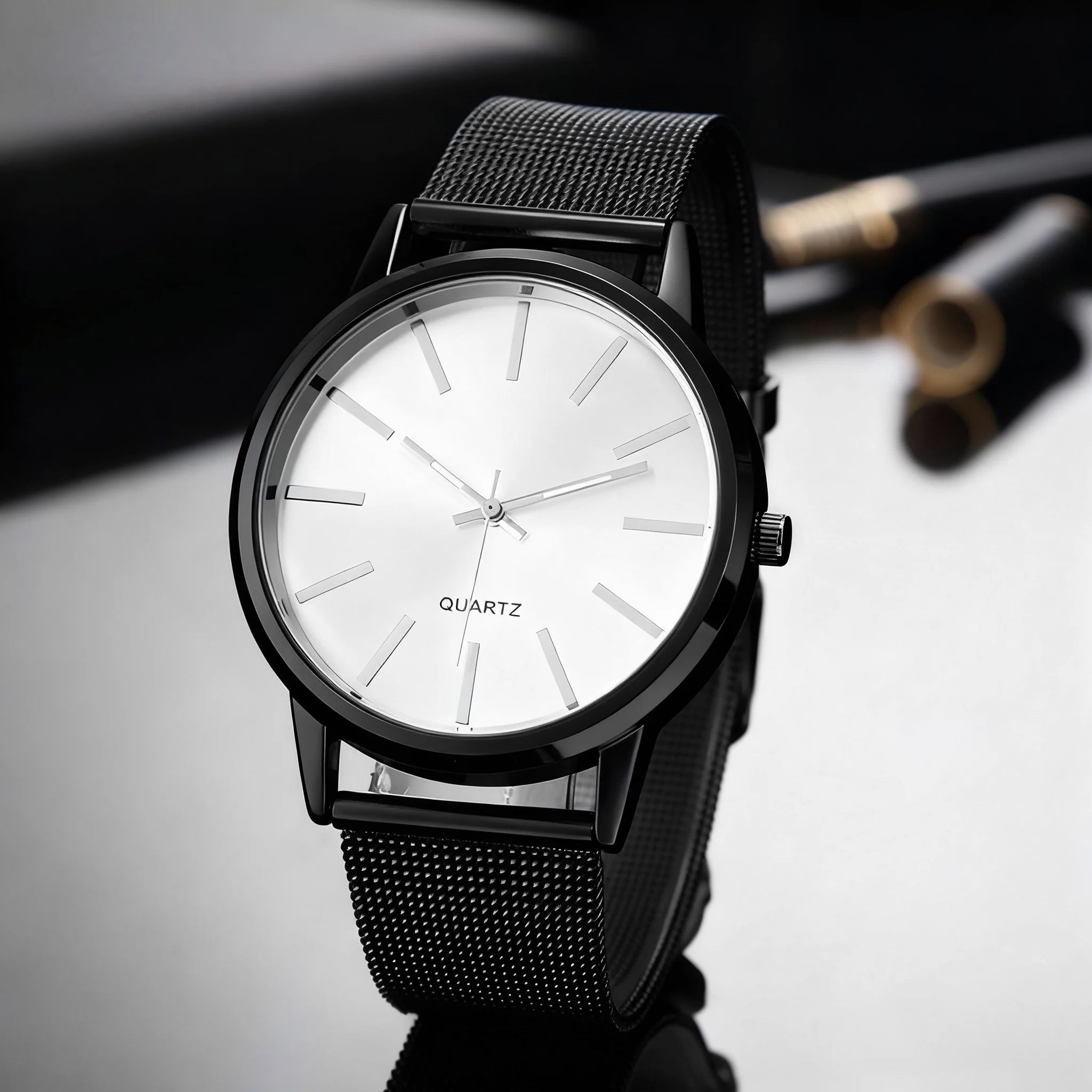 2025 Men Watches Top Brand Luxury Brown Leather Band Quartz Wristwatch Men's Casual Simple Watch Wrist Male Clock Reloj Hombre