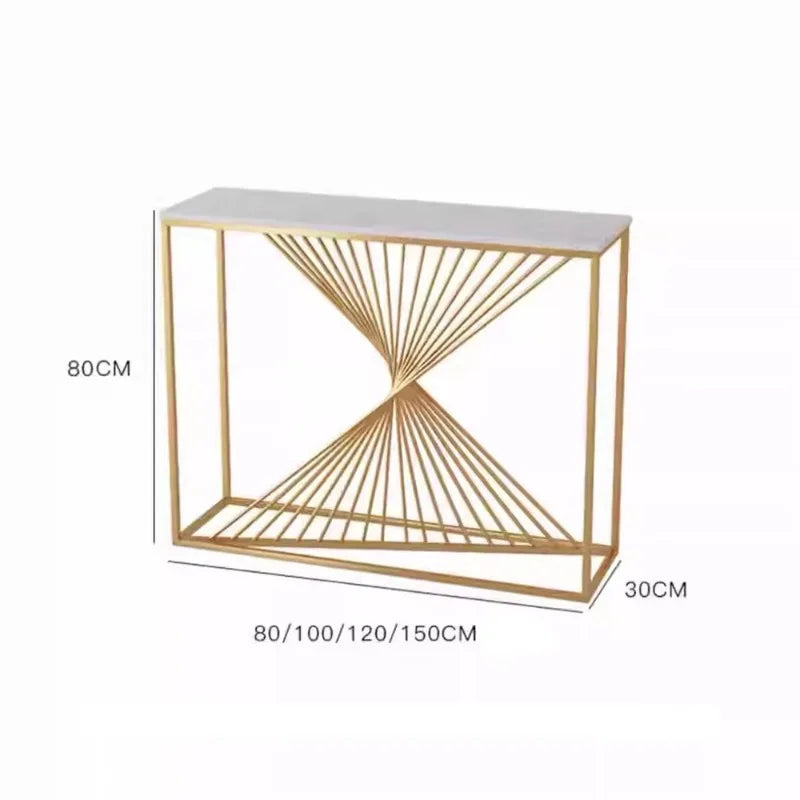 Entryways Simple Console Table Modern Hallway Marble Glam Console Table Aesthetic Beauty Tisch Wohnzimer Home Furniture