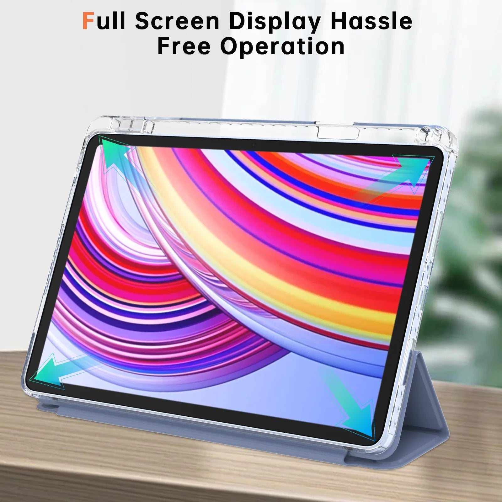 For Xiaomi Redmi Pad 2 Pro 2025 Tri-Folding Flip Case For Redmi Pad Pro Case 12.1 inch 2024 Poco Pad 12 1 with Auto Sleep Cover