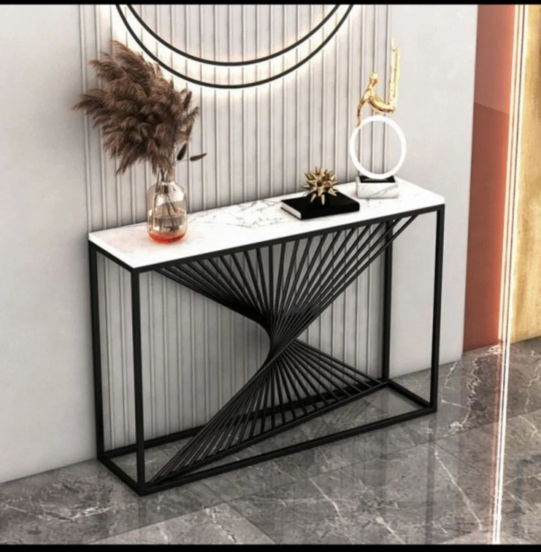 Entryways Simple Console Table Modern Hallway Marble Glam Console Table Aesthetic Beauty Tisch Wohnzimer Home Furniture