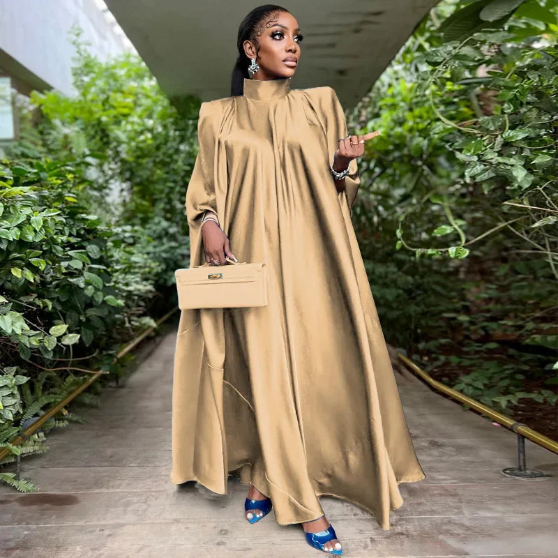 African Dresses for Women Robe Africaine Femme  Fashion Style Ankara Outfits Abayas Kaftan Boubou Party Gowns