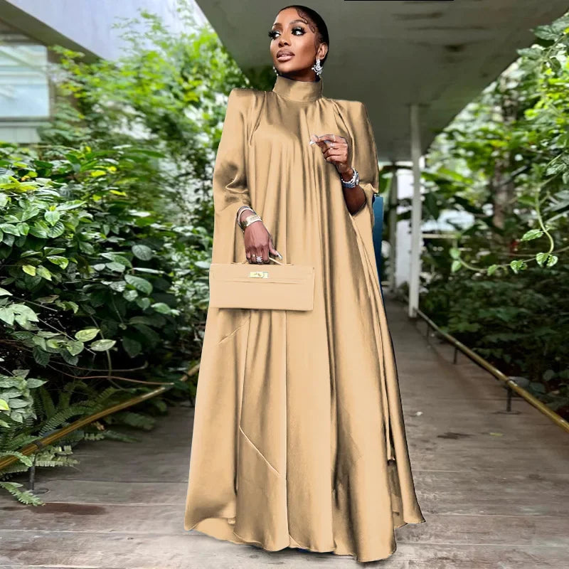 African Dresses for Women Robe Africaine Femme  Fashion Style Ankara Outfits Abayas Kaftan Boubou Party Gowns