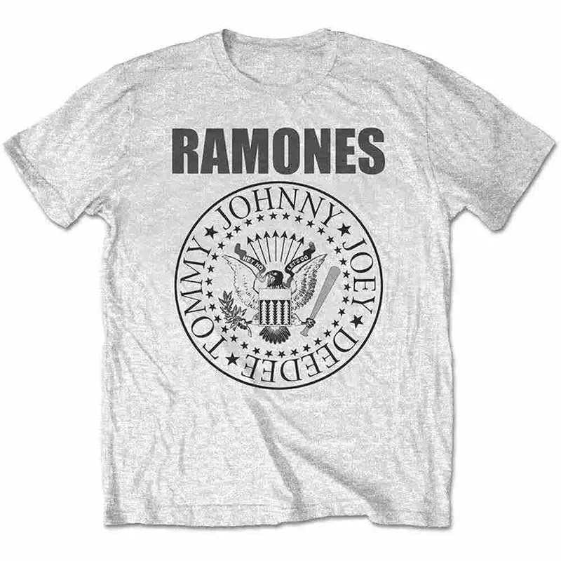 Ramones, A Legendary American Punk Band, Is A Rock Retro Direct-spray Men's and Women's Pure Cotton Short-sleeved T-shirt