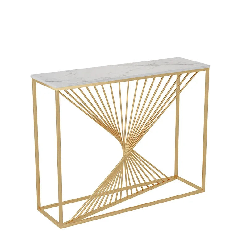 Entryways Simple Console Table Modern Hallway Marble Glam Console Table Aesthetic Beauty Tisch Wohnzimer Home Furniture