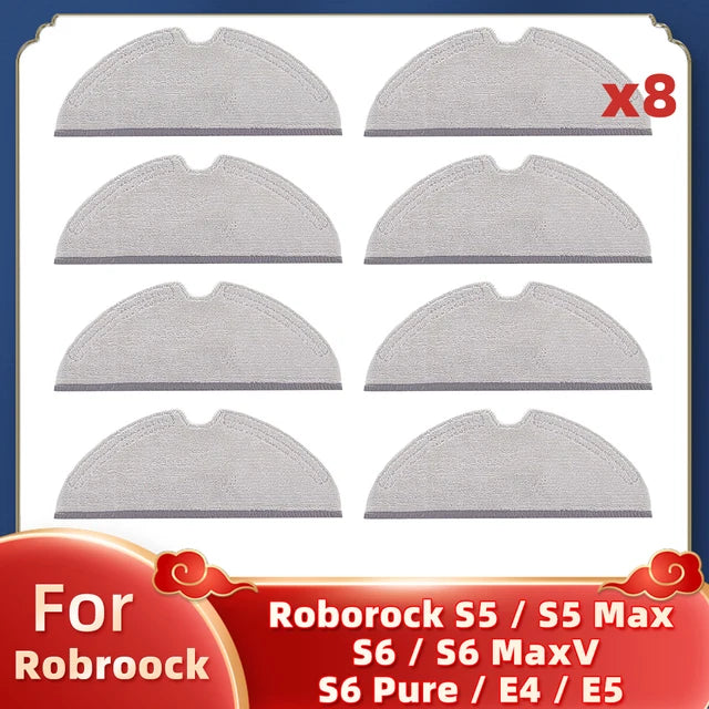 Hepa Filter For Xiaomi Mi Robot Vacuum Cleaner 1st gen / 2 / 1S, SDJQR01RR SDJQR02RR SDJQR03RR Roborock E4 E5 S4 Max Main Brush