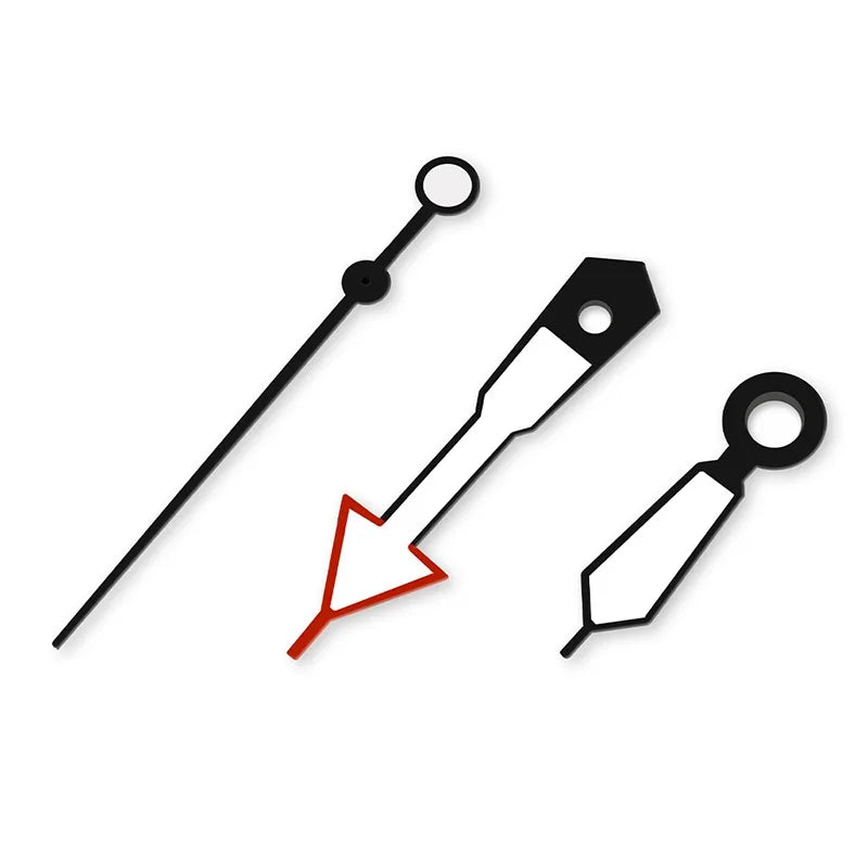 Watches Pointers Green Luminous Watch Hands for Automatic Movement for NH35/NH36/4R/7S Mercedes Style Watch Needles Accessories