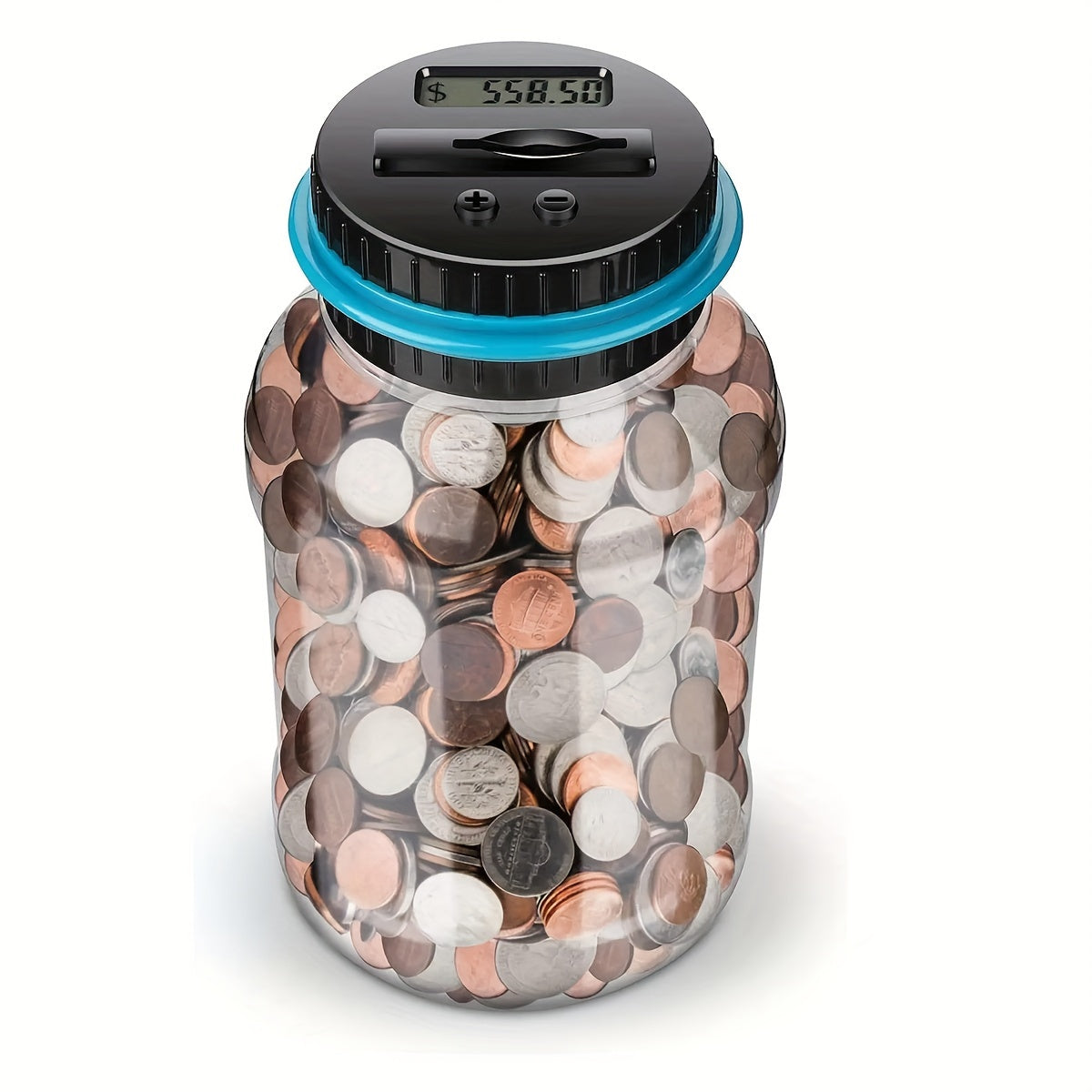 [Digital | Piggy Bank] Digital Piggy Bank, Counting Coin Bank | Money Saving Jar For Boys Kids, Best Gift For Child | Designed For All US Coins, Halloween/Thanksgiving Day/Christmas gift, Easter gift